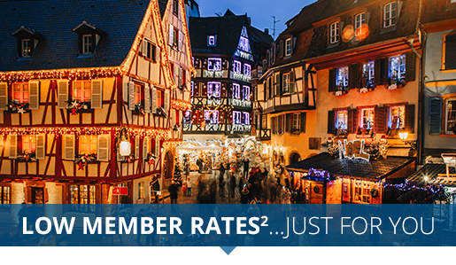 Low Member Rates²...Just For You
