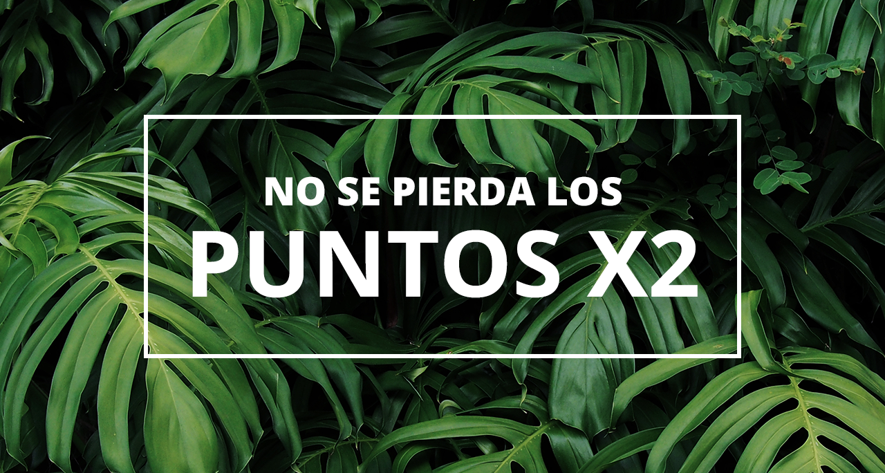 NO SE PIERDA LOS PUNTOS X2