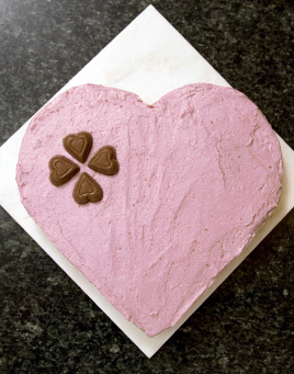 Easy Heart Shaped Cake