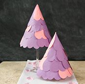 Craft: Paper Heart Trees
