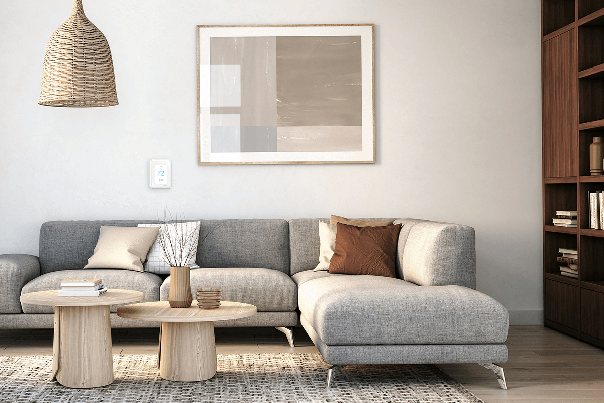 A bright living room