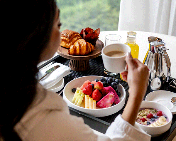 Breakfast offer for two.