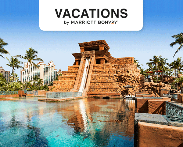 The pool at The Royal at Atlantis, Bahamas.