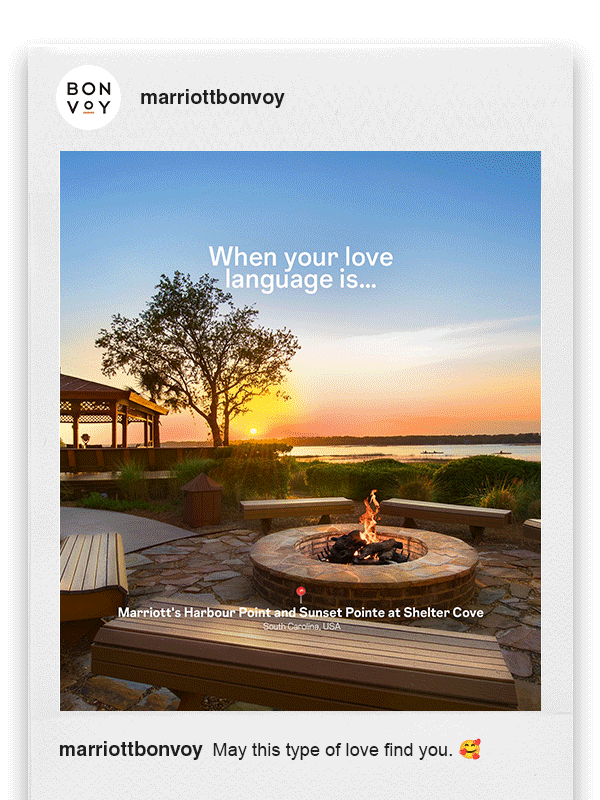 Animated gif rotating through different images from instagram.