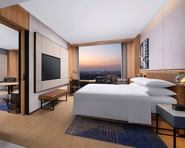 A man exploring in nature.