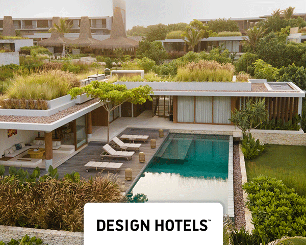 Redirects to Design Hotels offers landing page.