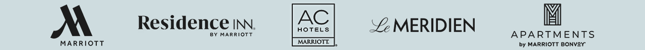 Marriott Bonvoy premium-tier brand logos.