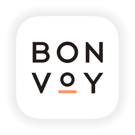 Marriott Bonvoy Mobile App Logo, redirects to the Marriott Bonvoy App home page.