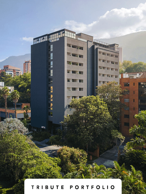 Animation showing property and lifestyle images of Loma, Medellin, a Tribute Portfolio Hotel.