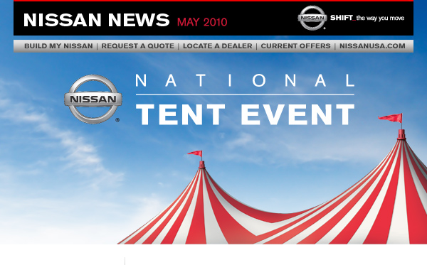 Tent Sales Event