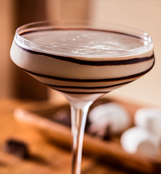 Toasted Marshmallow Martini