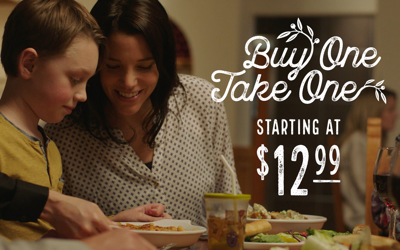Buy One Take One starting at $12.99