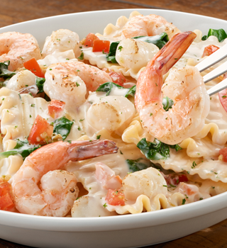 Seafood Lasagna Sautee