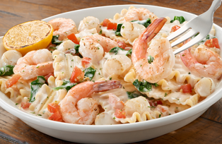 Seafood Lasagna Sautee