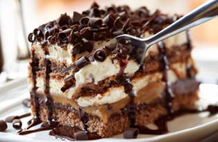 Chocolate Caramel Lasagna*