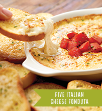 Five Italian Cheese Fonduta