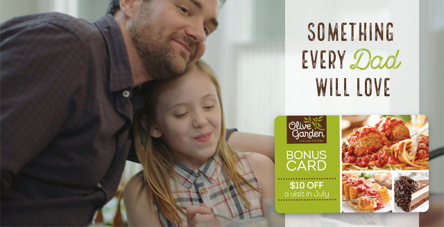 Something Every Dad will LoveGet a $10 Bonus Card* For every $50 spent!