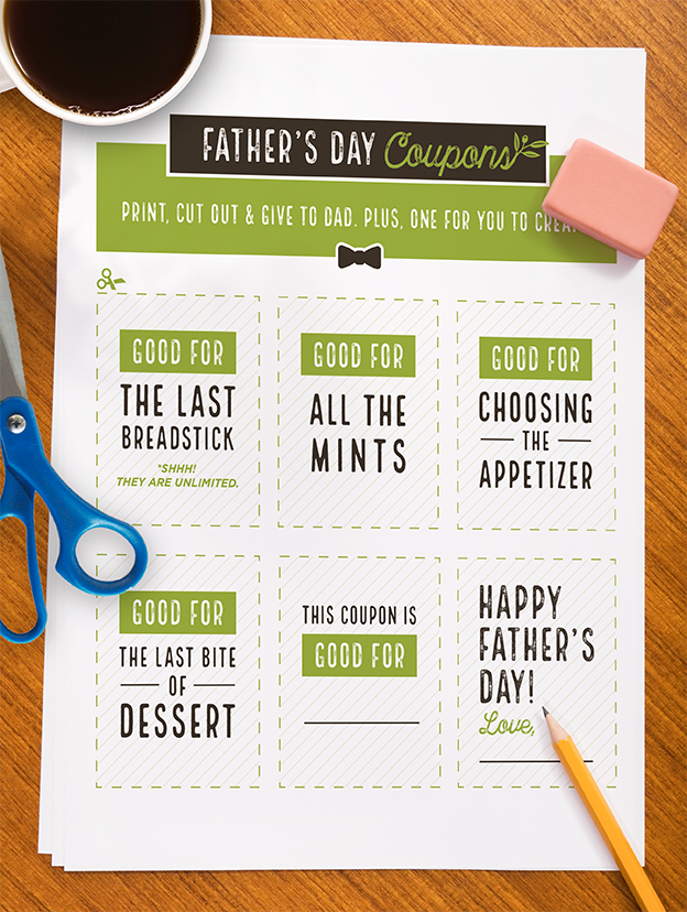 Father's Day Coupons