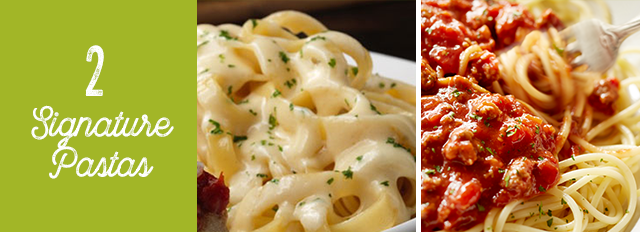 2 Signature Pastas