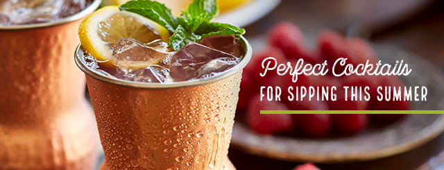 Perfect Cocktails for sipping this summer
