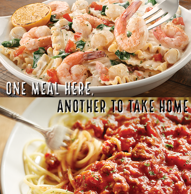 One meal here, another to take home