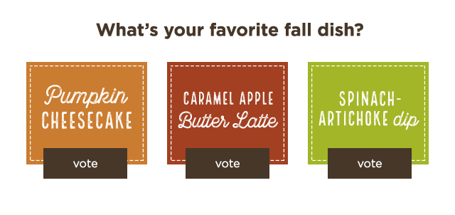 What's your favorite fall dish?