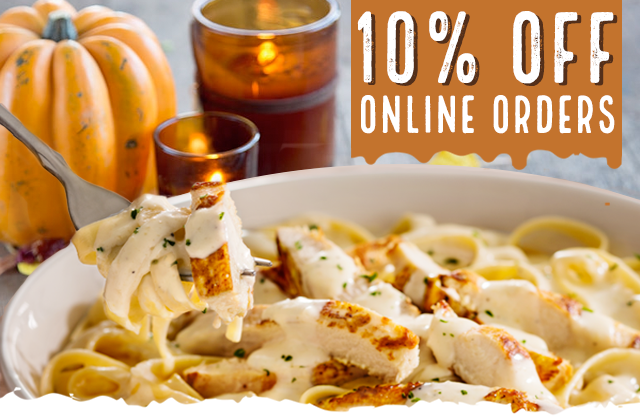 10% off Online Orders