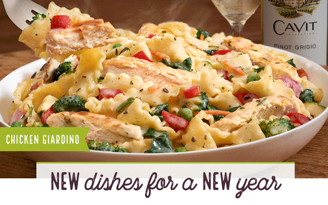NEW dishes for a NEW year