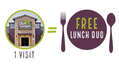 2x visits = FREE Lunch Duo
