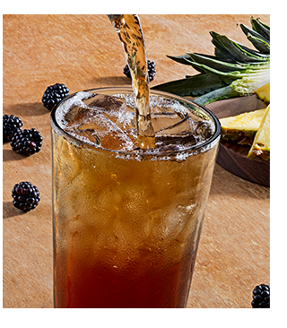 Mango-Strawberry Tea