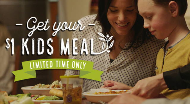 Get your $1 Kids Meal 