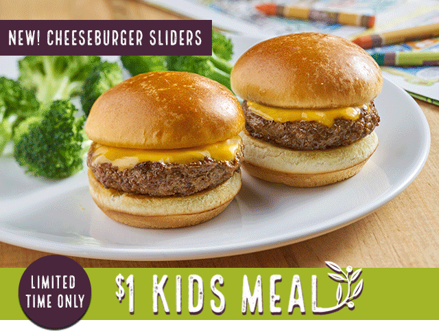 Get your $1 Kids Meal