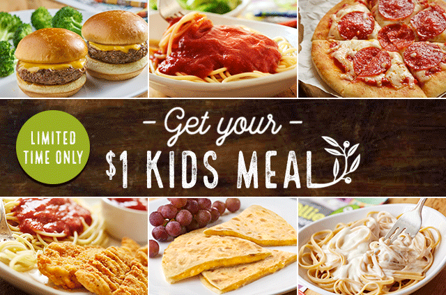 Limited Time Only! Get your $1 Kids Meal
