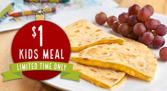 $1 Kids Meal Limited Time Only