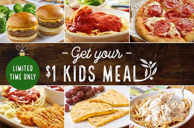 $1 Kids Meal Limited Time Only