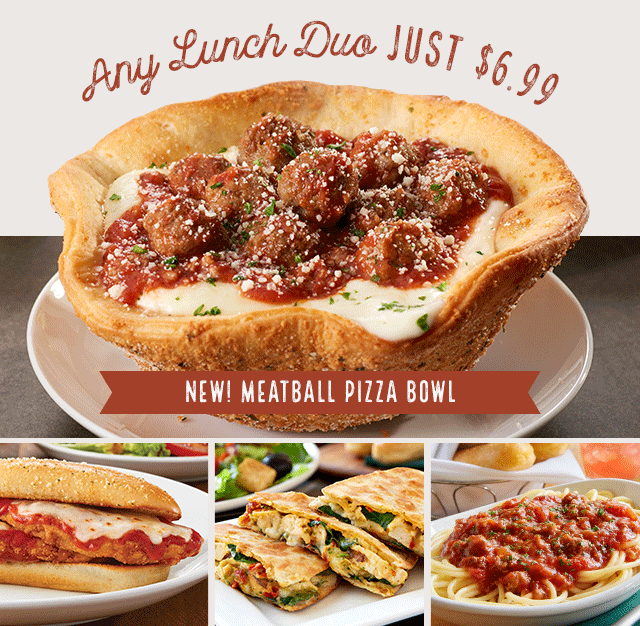 Lunch Duos at $6.99