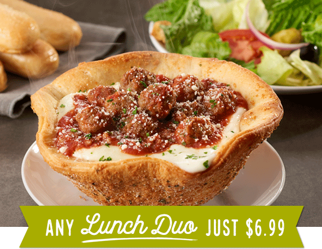 Lunch Duos at $6.99
