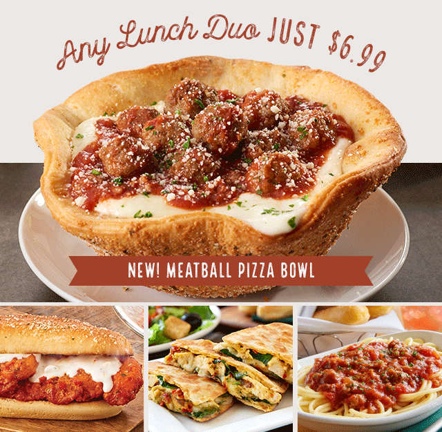 Lunch Duos at $6.99
