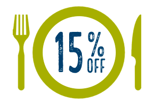 15% off