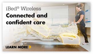 iBed Wireless connected and confident care. Learn more