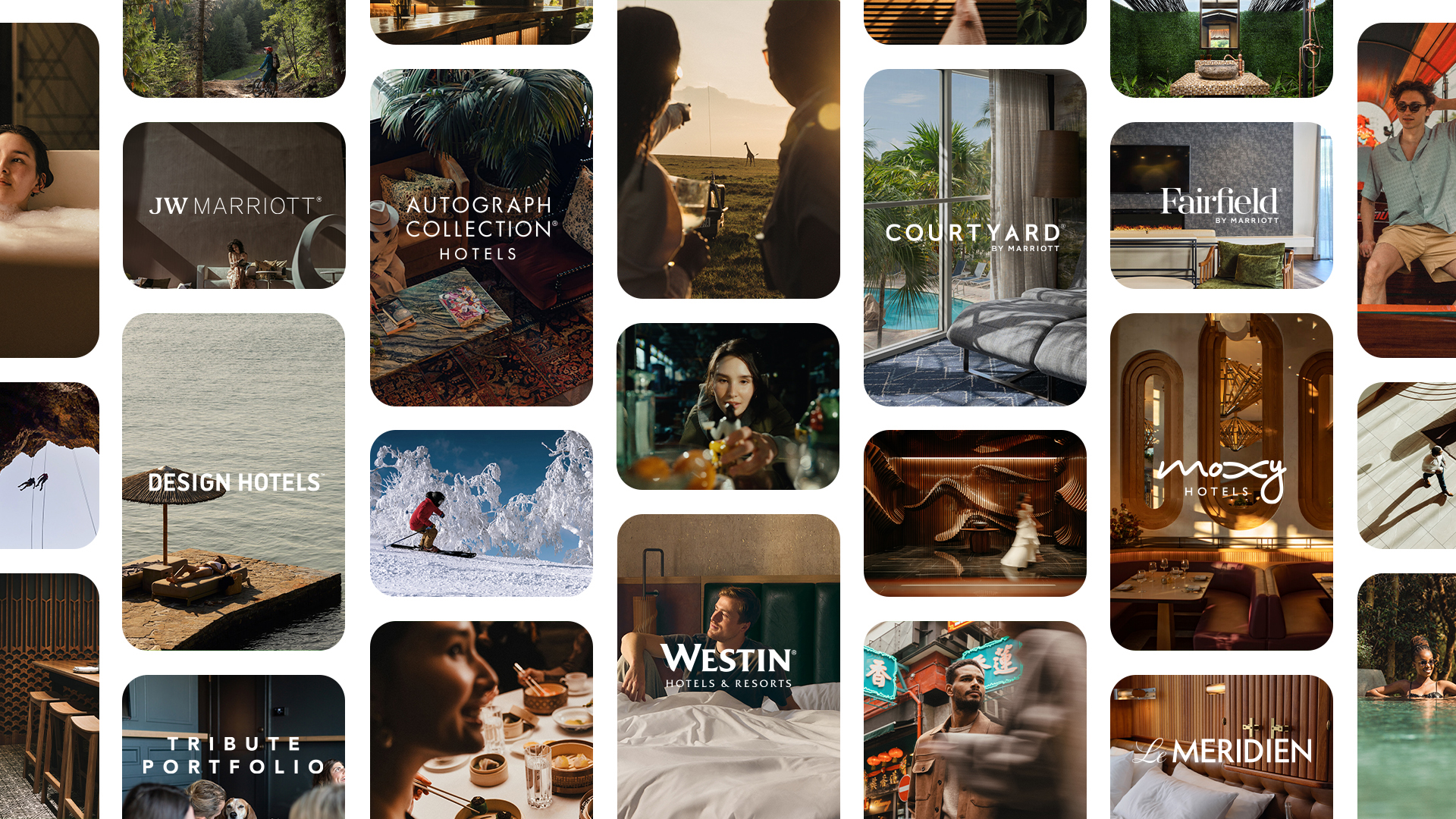 Collection of Marriott Bonvoy brands.