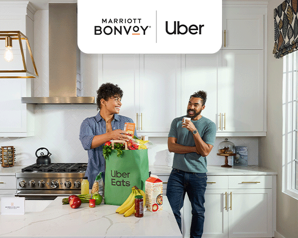 Marriott Bonvoy and Uber partnership.