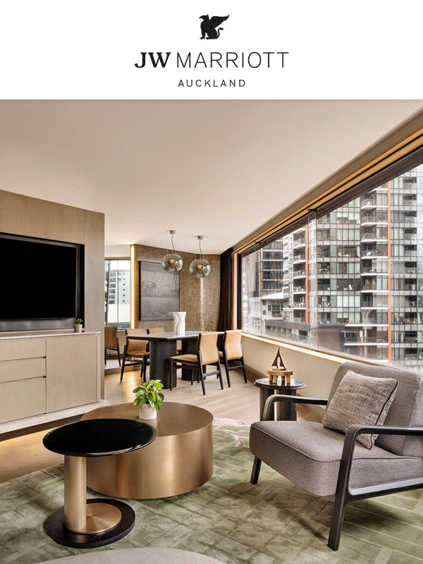 JW Marriott Auckland, links to property website.