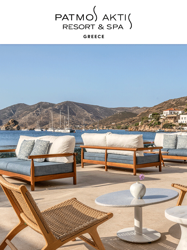 Patmos Aktis, a Luxury Collection Resort & Spa, Greece, links to property website.
