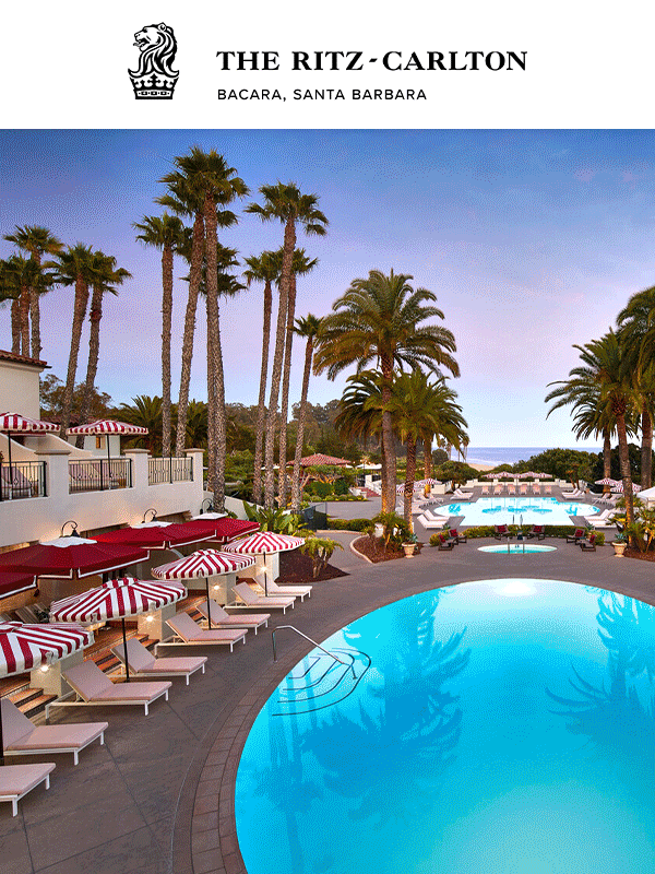 The Ritz-Carlton Bacara, Santa Barbara, links to property website.