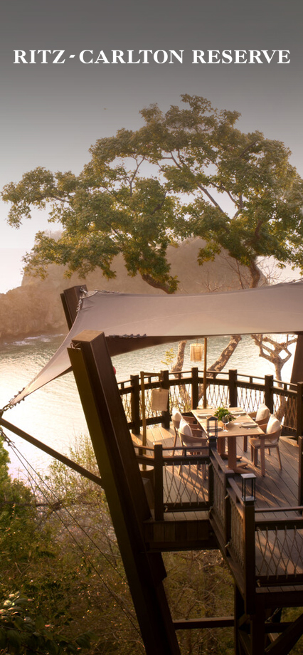 Nekajui, a Ritz-Carlton Reserve. Links to property website.