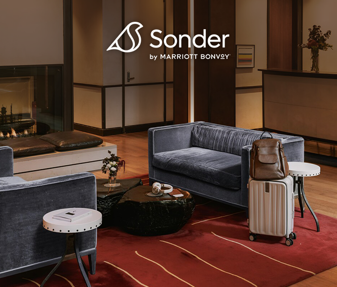 View of Sonder apartment space