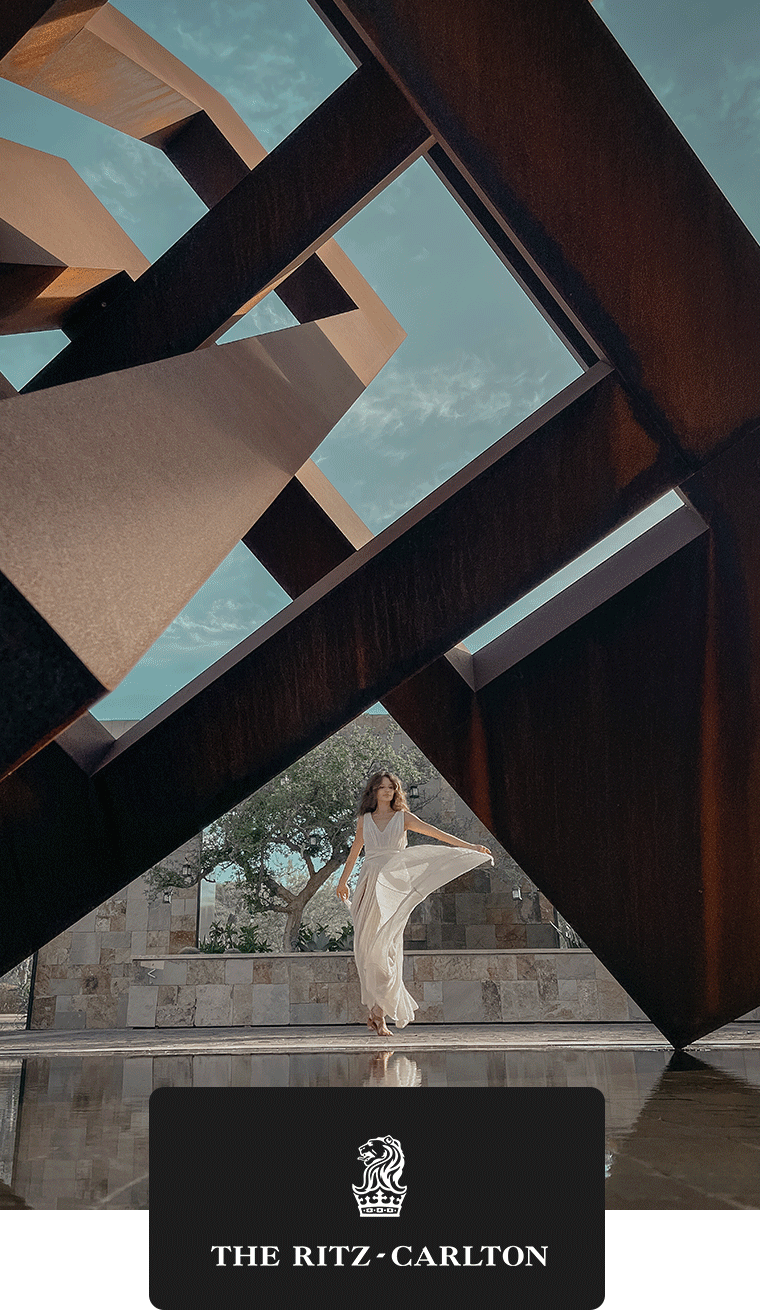 Animated GIF of the exterior of Zadun, a Ritz-Carlton Reserve.