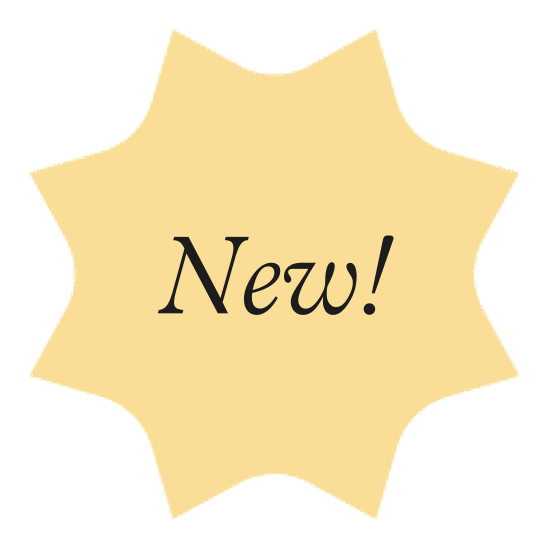 Animated icon of new badge.