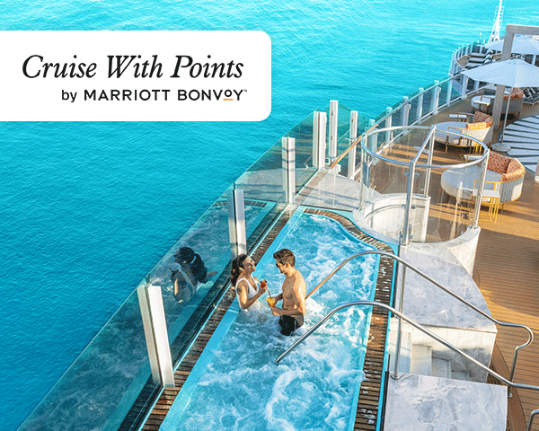 Links to Marriott Bonvoy Cruise With Points landing page.